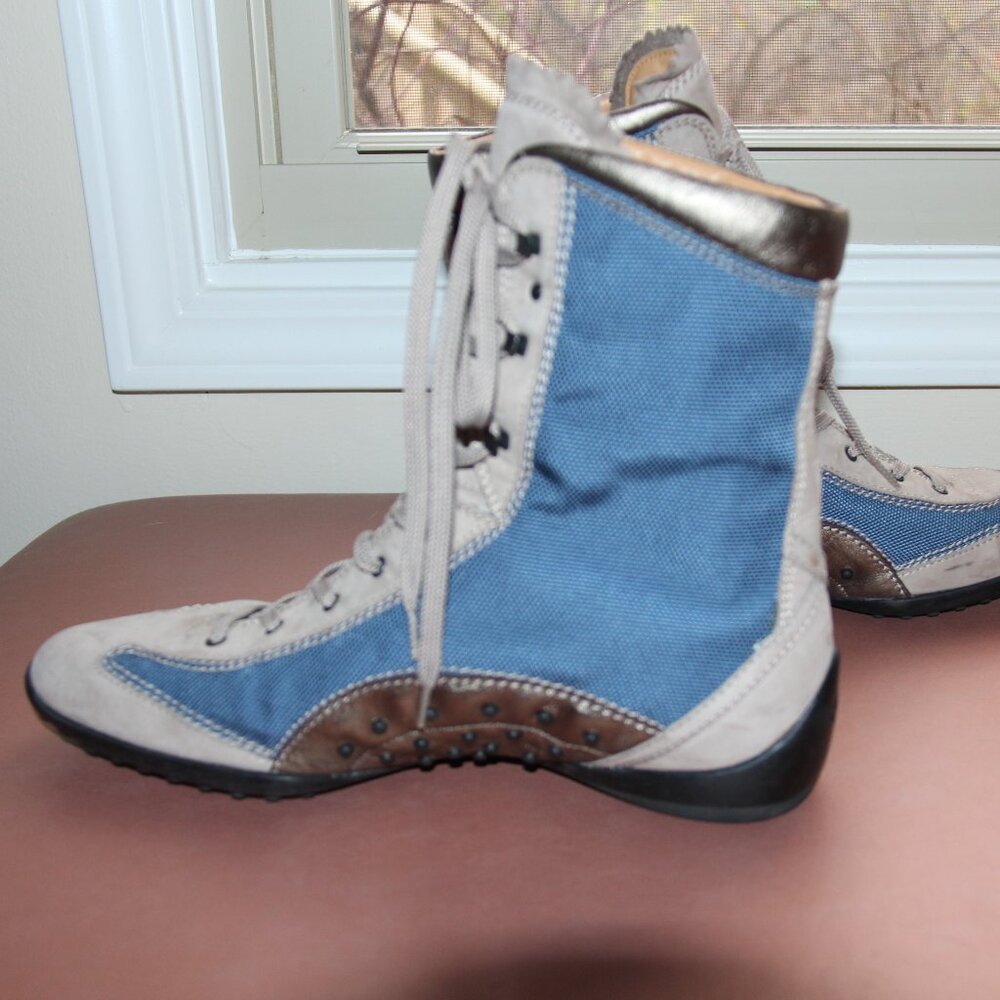 TOD's Women Boxer Driving Boot Size 11